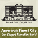 Park Manor Suites -- San Diego\'s historic, Old-World style hotel, next to beautiful Balboa Park.