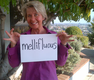 Click to see the definition of mellifluous.