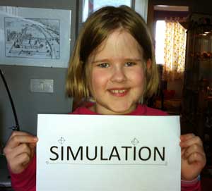 Click to see the definition of simulation.